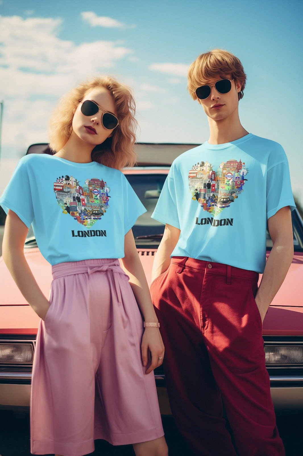 WhatsApp-Image-2025-08-07-at-9.25.08-AM-10 Unisex Printed Tee – London Heart Cityscape Design - Image 1